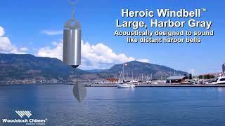 Heroic Windbell - Large, Harbor Gray