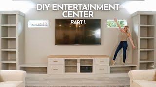 DIY Entertainment Center (part 1) | IKEA BESTA HACK