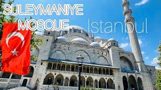 Suleymaniye Mosque-Istanbul, Full Walking Tour, Türkiye 