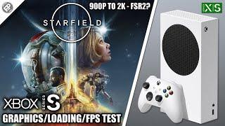 Starfield - Xbox Series S Gameplay + FPS Test