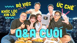 Ăn nhậu và Q&A mừng 200k subs: "Đặng Thu Hà điều chỉnh thái độ làm việc với team không là mất hết"