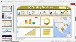 Embed Power BI Interactive dashboard in PowerPoint Presentation