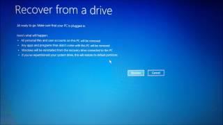 Reinstall Windows Using USB Recovery Drive (Error Code 0xc0000001)