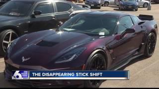 The disappearing stick shift