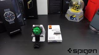 Samsung Galaxy Watch Ultra - Spigen GlasTR EZ Fit Screen Protector Review