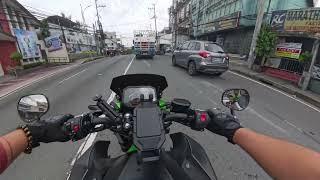 Insta360 x4 as motovlogging camera - Kawasaki Z500