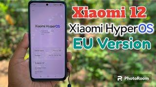 Hyper OS Xiaomi 12 Eu Version V.OS1.0.23.12.4.DEV