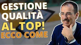 Sistema gestione qualità AL TOP grazie alla trasformazione digitale!