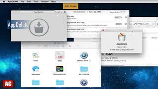 Uninstall Apps & Related Files on Mac-iTrash 3.4,  AppDelete 4.2.5