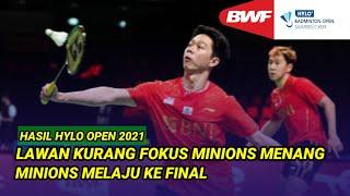 HASIL SEMIFINAL HYLO OPEN 2021, KEVIN/GIDEON MAJU KE FINAL DAN BERPELUANG BESAR JUARA