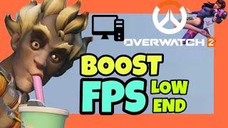 How To Increase FPS in Overwatch 2 Low End  2024 High FPS (LOW END PC) BOOST FPS in OVERWATCH 2