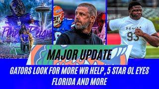 Gators "MISS" on top WR in Portal, 5 star OL Eyeing Florida for 2026 & MORE