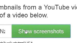 HOW TO TAKE SCREENSHOTS FROM ANY YOUTUBE VIDEO