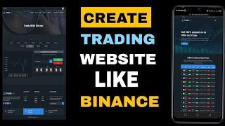 TradeLab - Online Trading Plateform Script || Create Your Own Trading Website Like Binance