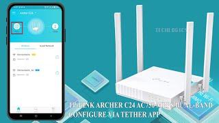 TP-Link Archer C24 AC750 Mbps Dual-Band, WiFi Wireless Router Initial & WIFI Setup