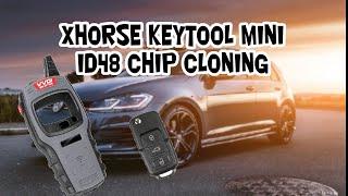 CLONING ID48 transponder chip and remote  programing | XHORSE MINI KEYTOOL and MINI OBD