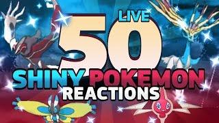 50 AMAZING SHINY POKEMON REACTIONS! Pokemon Shiny Montage!