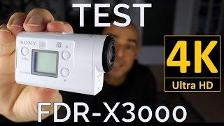 Sony FDR X3000 4K Action-Cam Test + Review | deutsch | 4K UHD