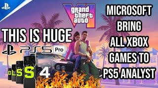 Major GTA 6 News - Microsoft Bringing All Big Xbox Games To PS5 -DLSS 4 5080 & 5090- PS Classics