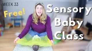 FREE ONLINE BABY CLASS! Full Length Sensory Baby  Class/Mommy and Me Class