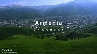 Armenia Vanadzor on plane