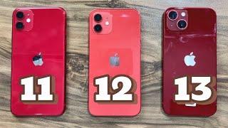 iPhone 11 vs iPhone 12 vs iPhone 13