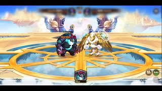 Rigel vs Bruster | hero-wars | Stronger titans | Rigel wins