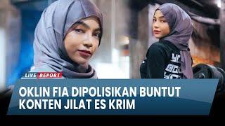 Akhirnya Oklin Fia Dipolisikan Buntut Konten Video Jilat Es Krim Viral