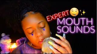 ASMR - EXPERT MOUTH SOUNDS AT 1000% INTENSITY & SENSITIVITY  (BRAIN MELTINGLY GOOD) 