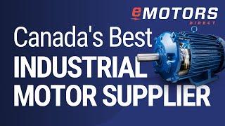 Canada's Best Industrial Motor Supplier | eMotors Direct