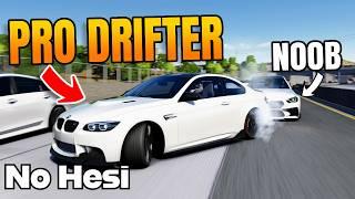 Can a PRO teach a Noob how to Drift in No Hesi