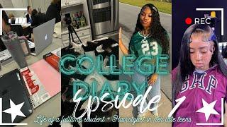 COLLEGE DIARY EPISODE : 001  (Life of a HAIRSTYLIST in her late TEENS) FDOC, my WORK day, and MORE