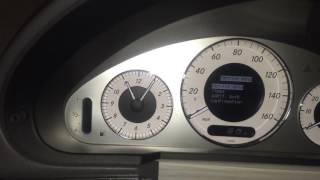 Mercedes E350 (2008) Reset Service Indicator - W211
