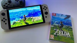 Review The Legend of Zelda: Breath of the Wild | Switch OLED gameplay
