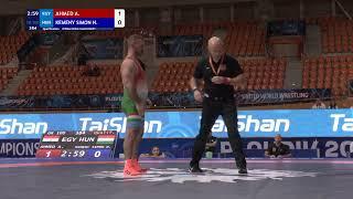 Qual. GR - 100 kg: A. AHMED (EGY) v. N. KEMENY SIMON (HUN)