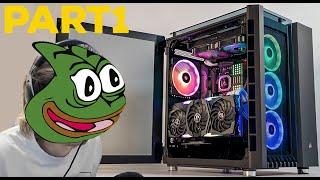 xQc Shopping For PC PARTS On Stream WITH CHAT | BUILDING THE BEST STREAMER PC ON TWITCH | PART 1