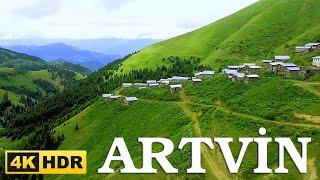 ARTVİN ŞAVŞAT 4K DRONE FULL HD KARADENİZ GEZİ REHBERİ