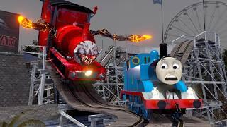 Thomas Escape From Choo Choo Charles in The Amusement Park