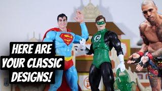 FINALLY, CLASSIC DESIGNS!!! Let’s Talk McFarlane Toys Classic Superman & Silver Age Green Lantern