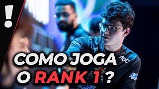 UM MIDLANER PEGOU RANK 1, PRO PLAYER DA FURIA! – COMO JOGA O RANK 1