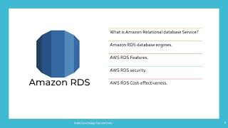 What is Amazon Relational database Service | AWS RDS Features and security | RDS Cost-effectiveness