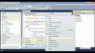 visual studio 2010 aspx cs web form