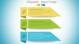 InfoGraphic Tutorial in Photoshop #04 - Banner Style Infographic