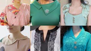 Unique And Trending  Collar Kurti Front Neck Design 2021 || Collar Neck Design \ Latest Neck Design