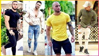 Gorgeous Muscle Guy Outfits | Best Workout Dress Bodybuilder | Best Fashion Style For Muscle Guy_ZHF