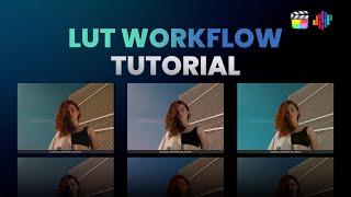 It's all in here... (working with LUTs in Color Finale 2 Pro)