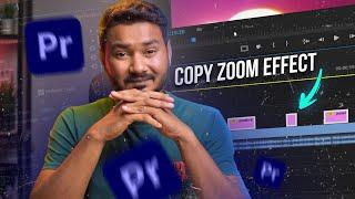 Best Way to Copy ZOOM  Effect on Every Photos on Timeline in Premiere Pro