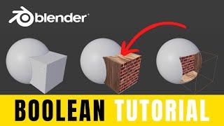 Boolean Modifier - Blender Tutorial for Beginners 2023