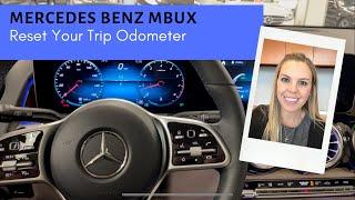 Resetting Your Trip Odometer with Mercedes Benz MBUX