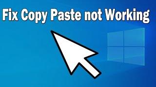 How To Fix Copy Paste Not Working in Windows 10